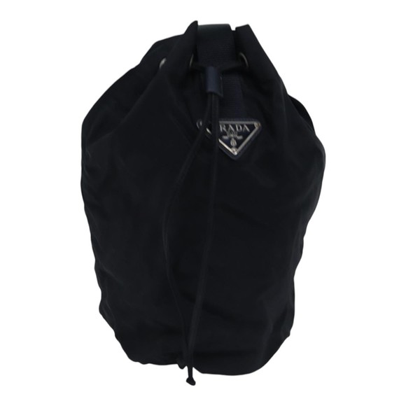 PRADA Shoulder Bag Nylon Black Silver Auth bs17600 - Picture 13 of 16